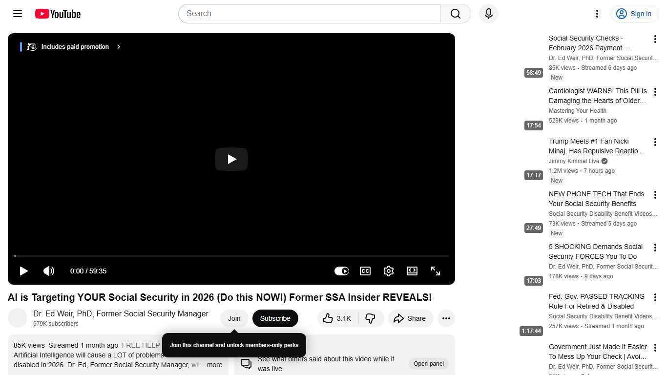 AI is Targeting YOUR Social Security in 2026 (Do this NOW!) Former SSA Insider REVEALS! - YouTube